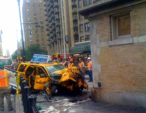 yellow cab accident oct. 2009