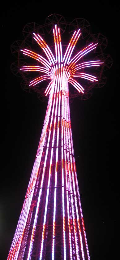 Refurbished Parachute Jump. August 2013. Photo by Michele Witchipoo. 