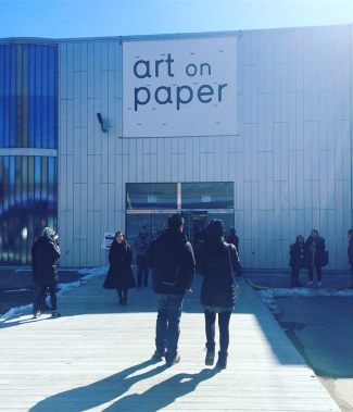 Art On Paper 2018. Photo by Michele Witchipoo