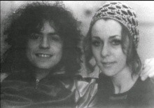 Marc Bolan and June Child